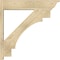 Ekena Millwork Merced Rough Sawn Traditional Outlooker, Douglas Fir, 8"W x 38"D x 38"H OUT08X38X38MRC01RDF - alternate 3